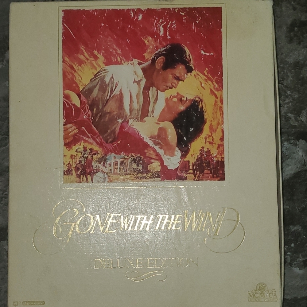 Gone With the Wind (VHS, 1990, 2-Tape Set, Deluxe Edition)